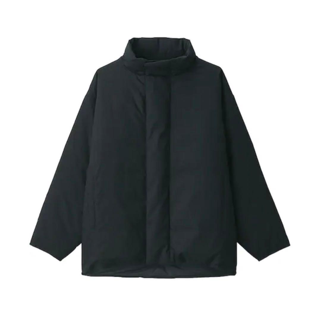 Muji Labo・2022秋冬・高密度織り撥水ダウンジャケット・S〜M・黒