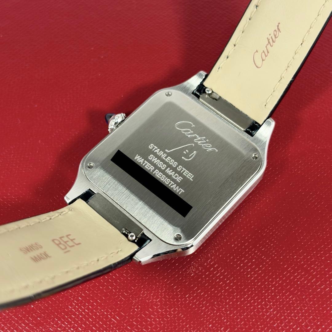 カルティエ サントスドュモン LM WSSA0022 santos ラージモデル - メルカリ