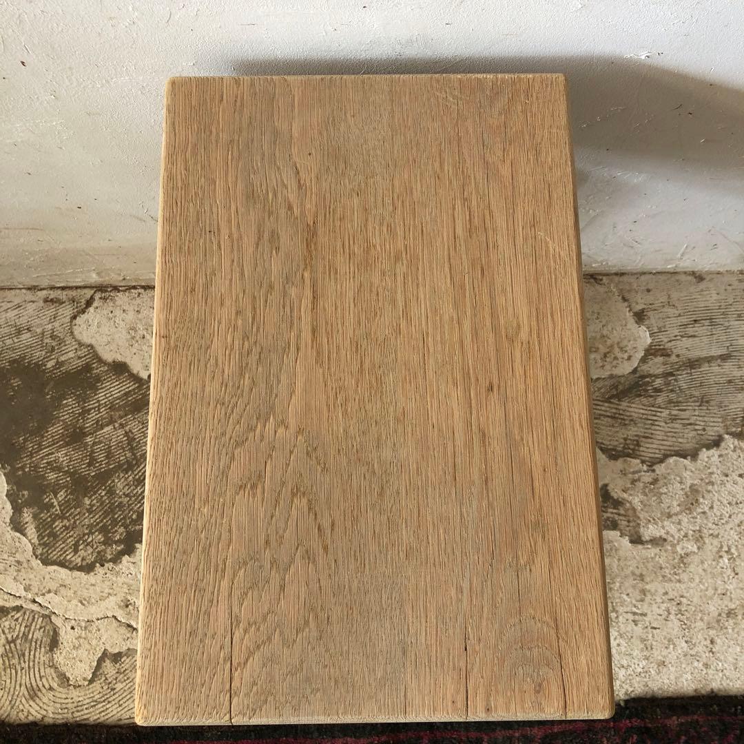 ビンテージ サイドテーブル 花台 剥離 小 ビンテージ サイドテーブル