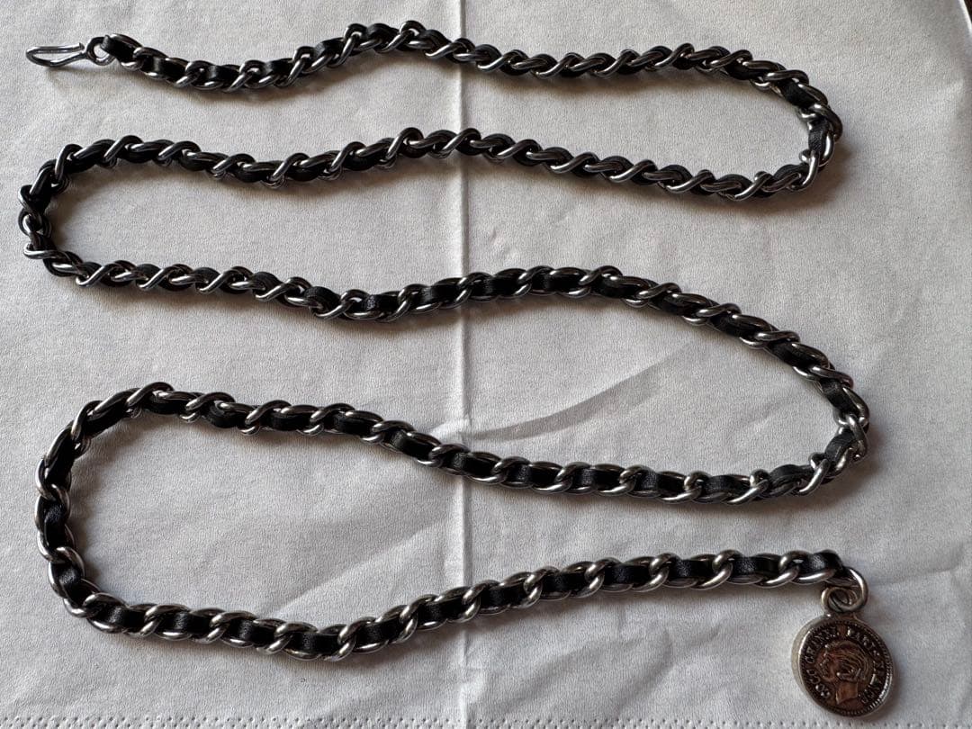 CHANEL チェーンベルト チャーム付き CHANEL（シャネル） チェーンベルト ココマーク ゴールド メタル GP