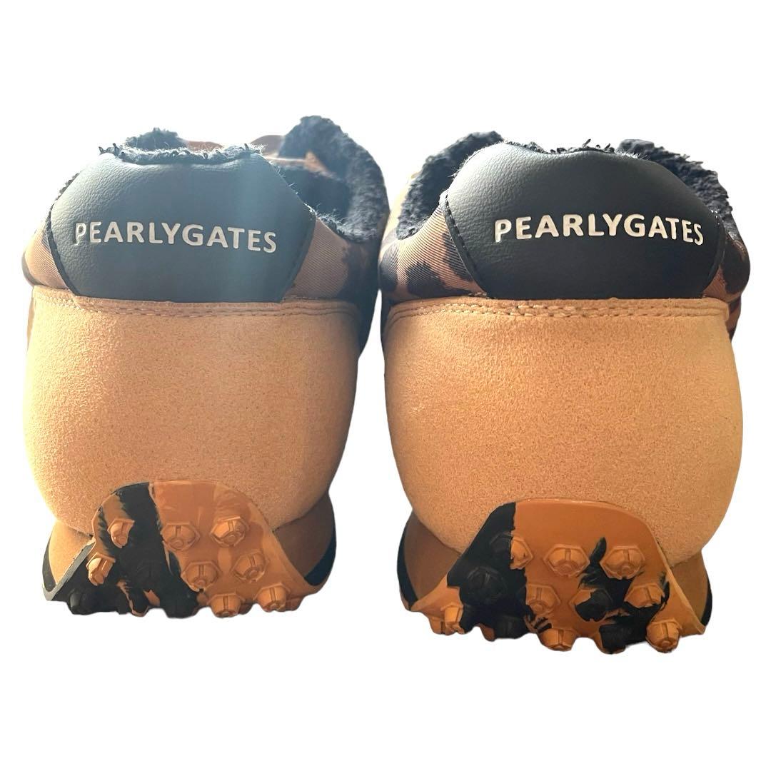 PEARLY GATES ゴルフシューズ レオパード柄 豹柄 27.5cm - メルカリ