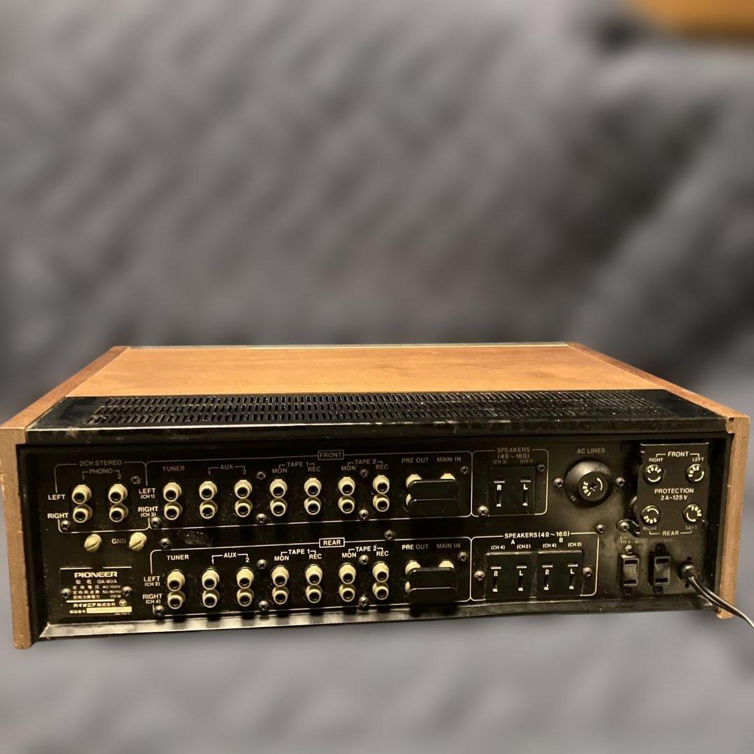 【Ｌｅｋ】 《超貴重》パイオニアO A80Aプリメインアンプ 4T