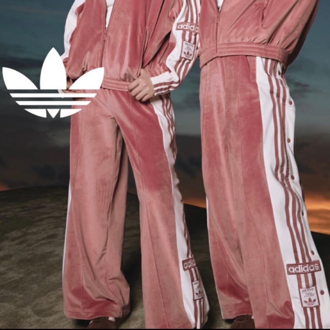 新品S⭐️adidas アディブレイク ベロア トラックトップ &パンツ