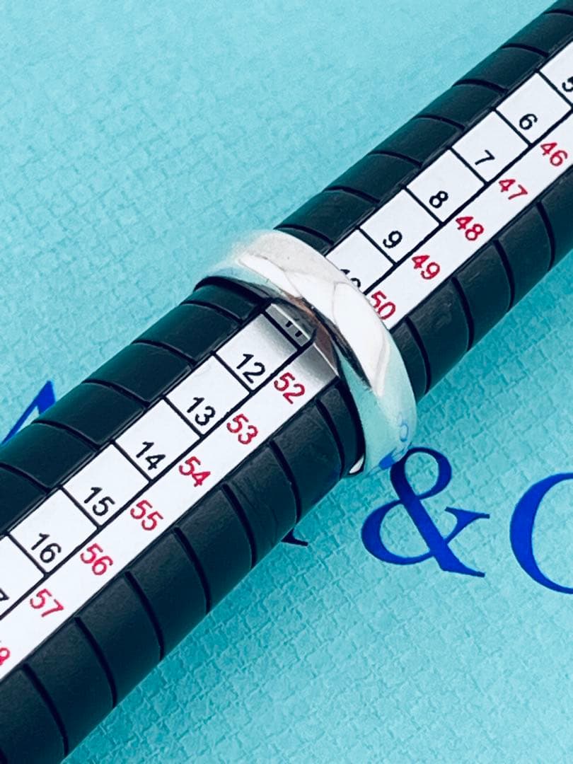 c950 オールドティファニー 1999 ナイフエッジ リング 約10.5号 - メルカリ