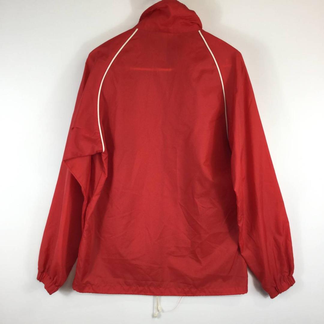 80s アディダス ナイロンジャケット レッド S デサント ADS-256 - メルカリ