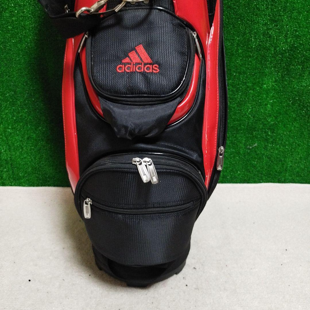 adidas キャディバッグ 赤白 ※フード無し - メルカリ