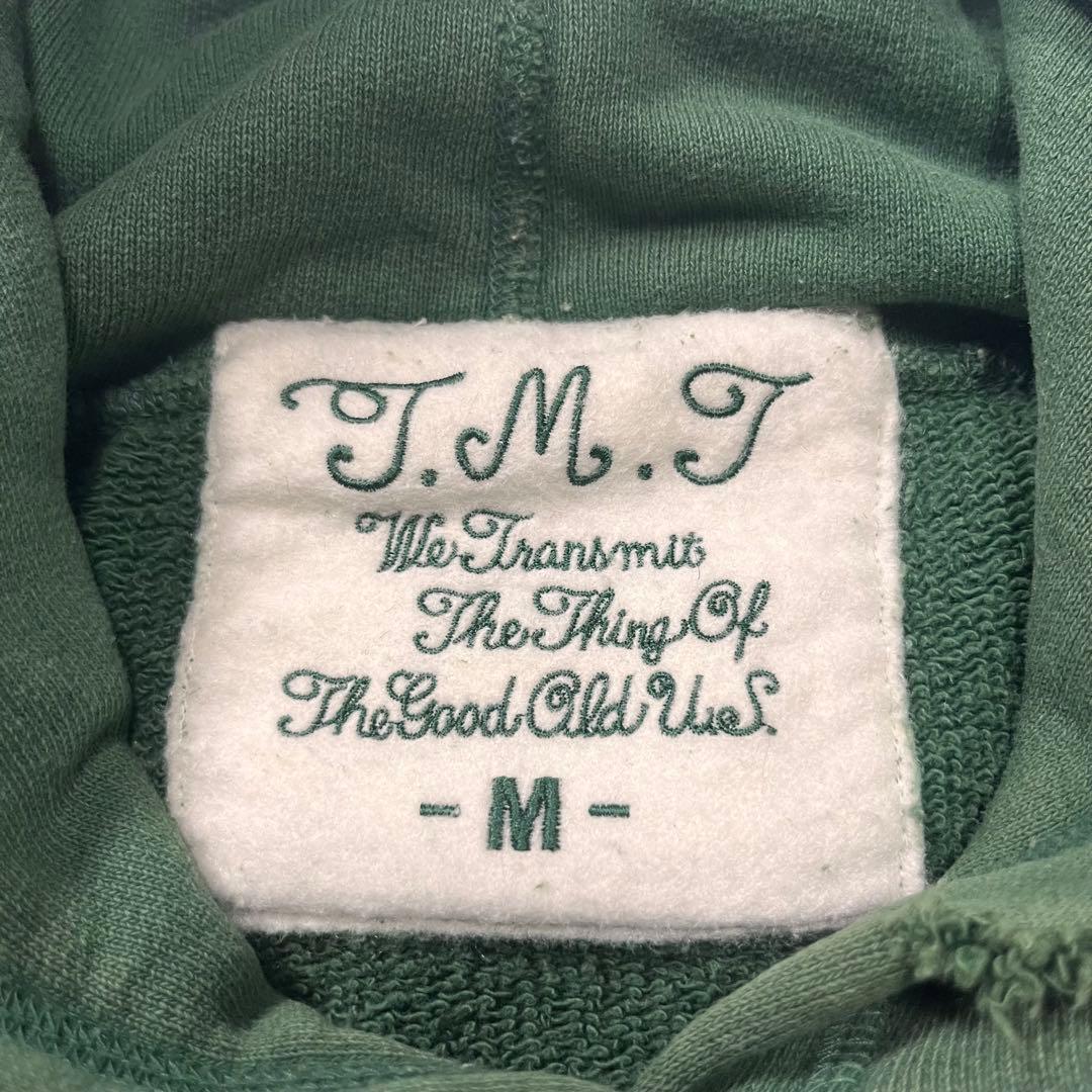 キムタク着用初期版 TMT USED加工 BIGHOLIDAYスウェットパーカー