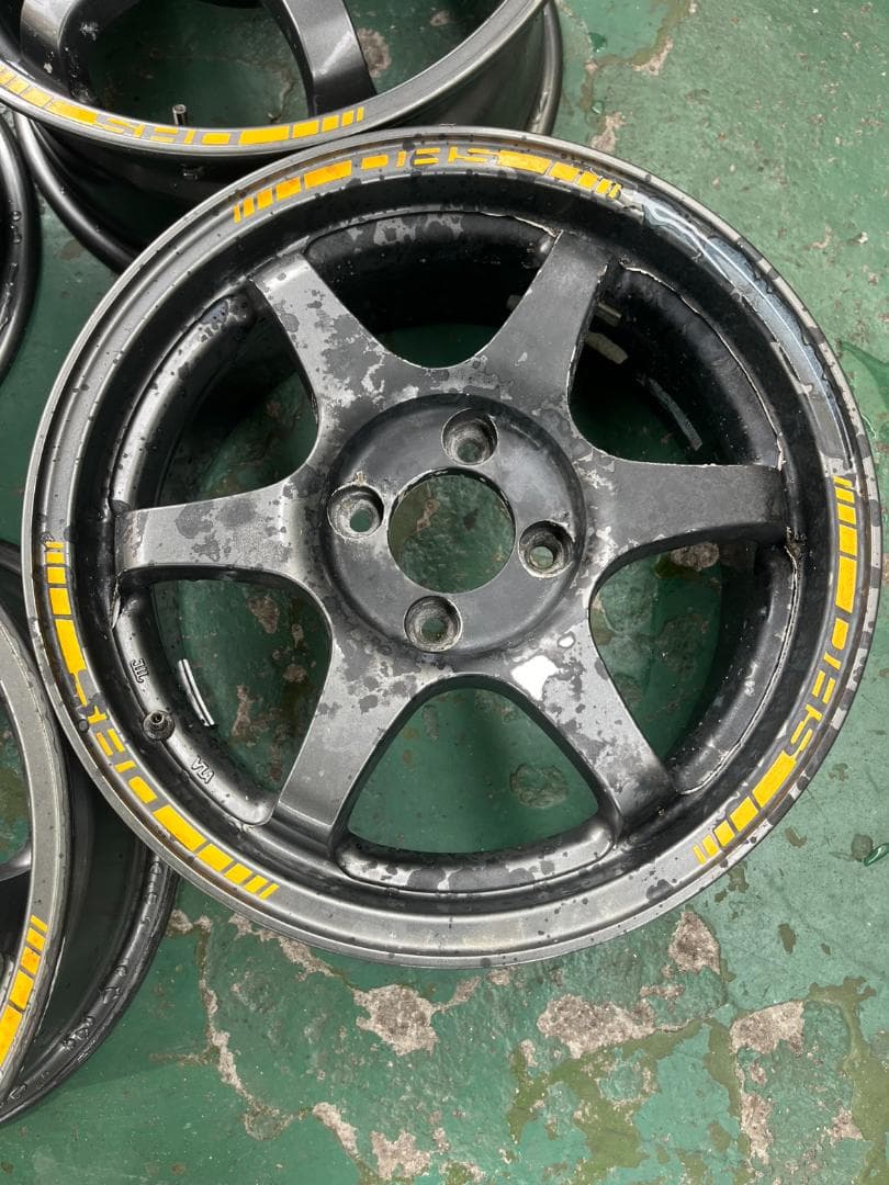 15×6.5J　インセット+38　PCD100　4穴　ダウンヒルスペシャル