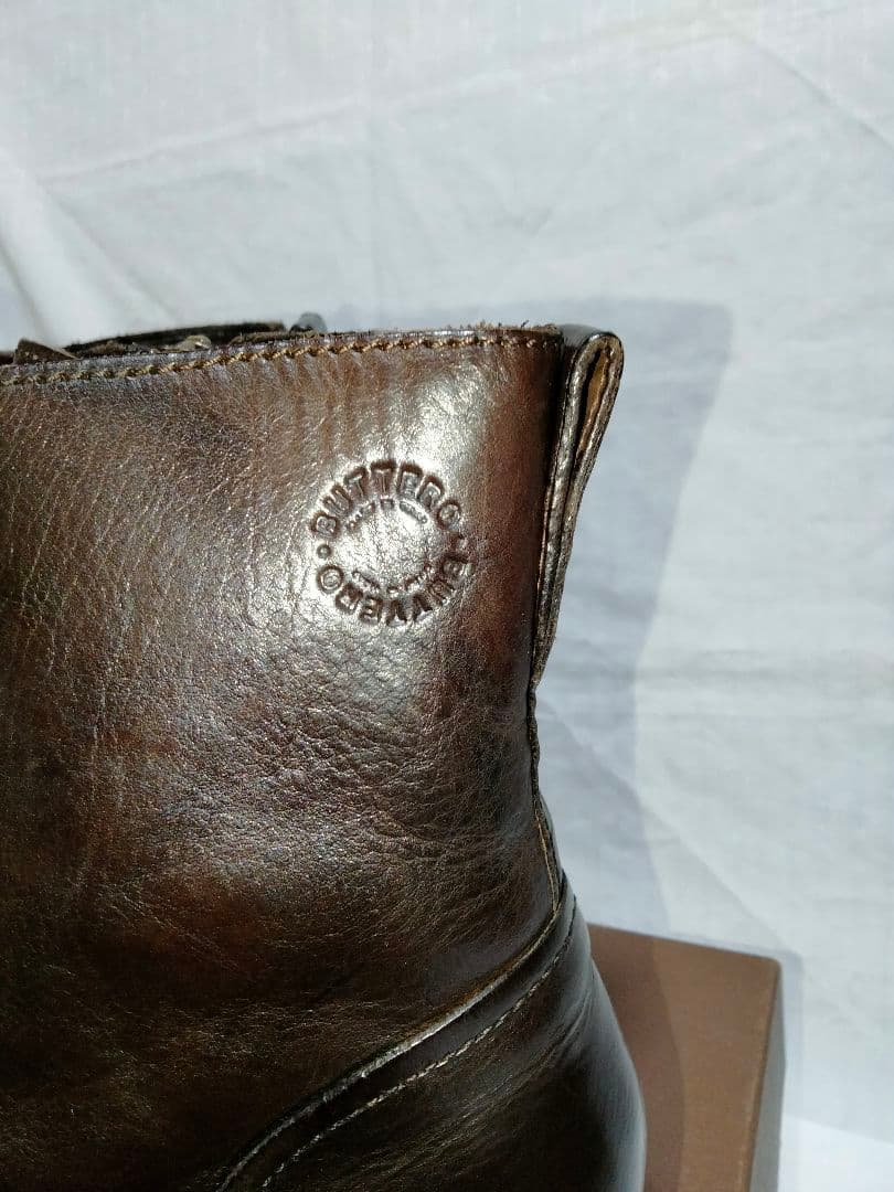 BUTTERO ブッテロ b2904 ブラック 7ホール レースアップ 未使用