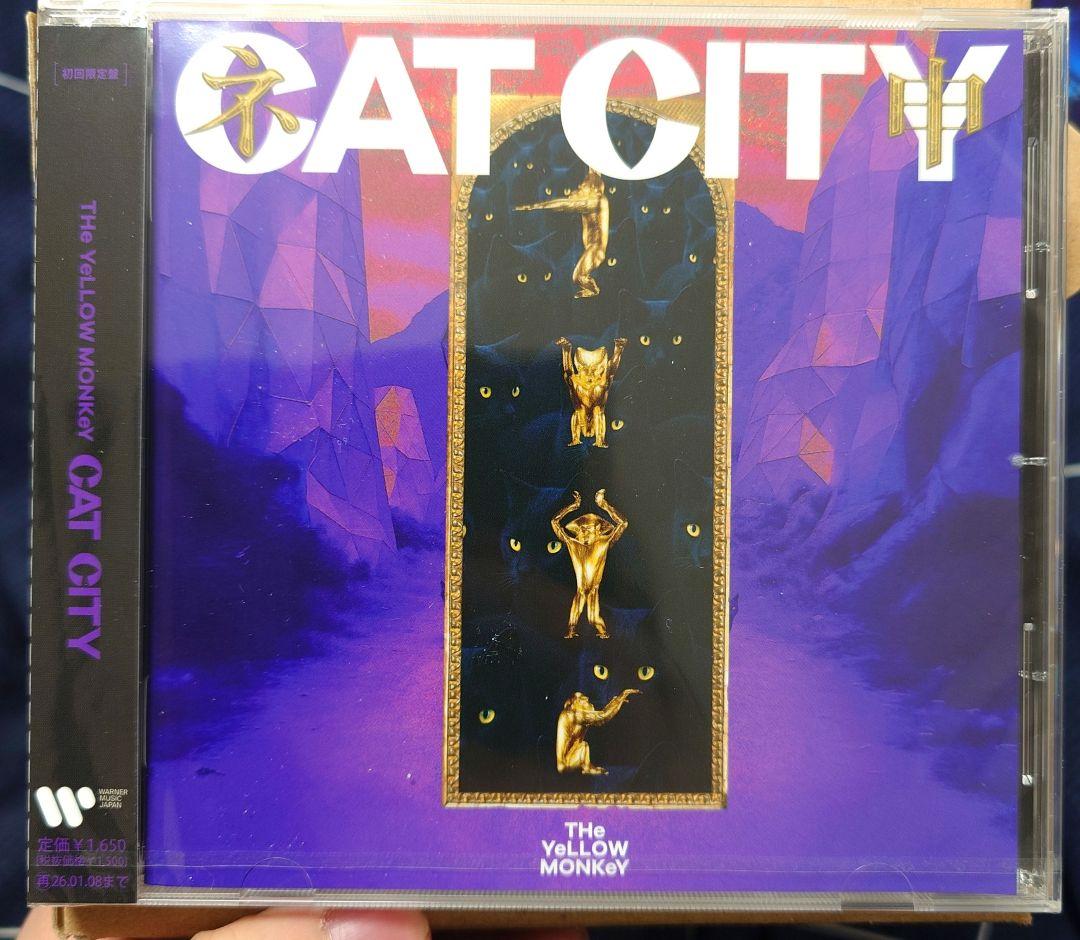 THE YELLOW MONKEY CAT CITY 初回限定盤 ステッカー付き - メルカリ