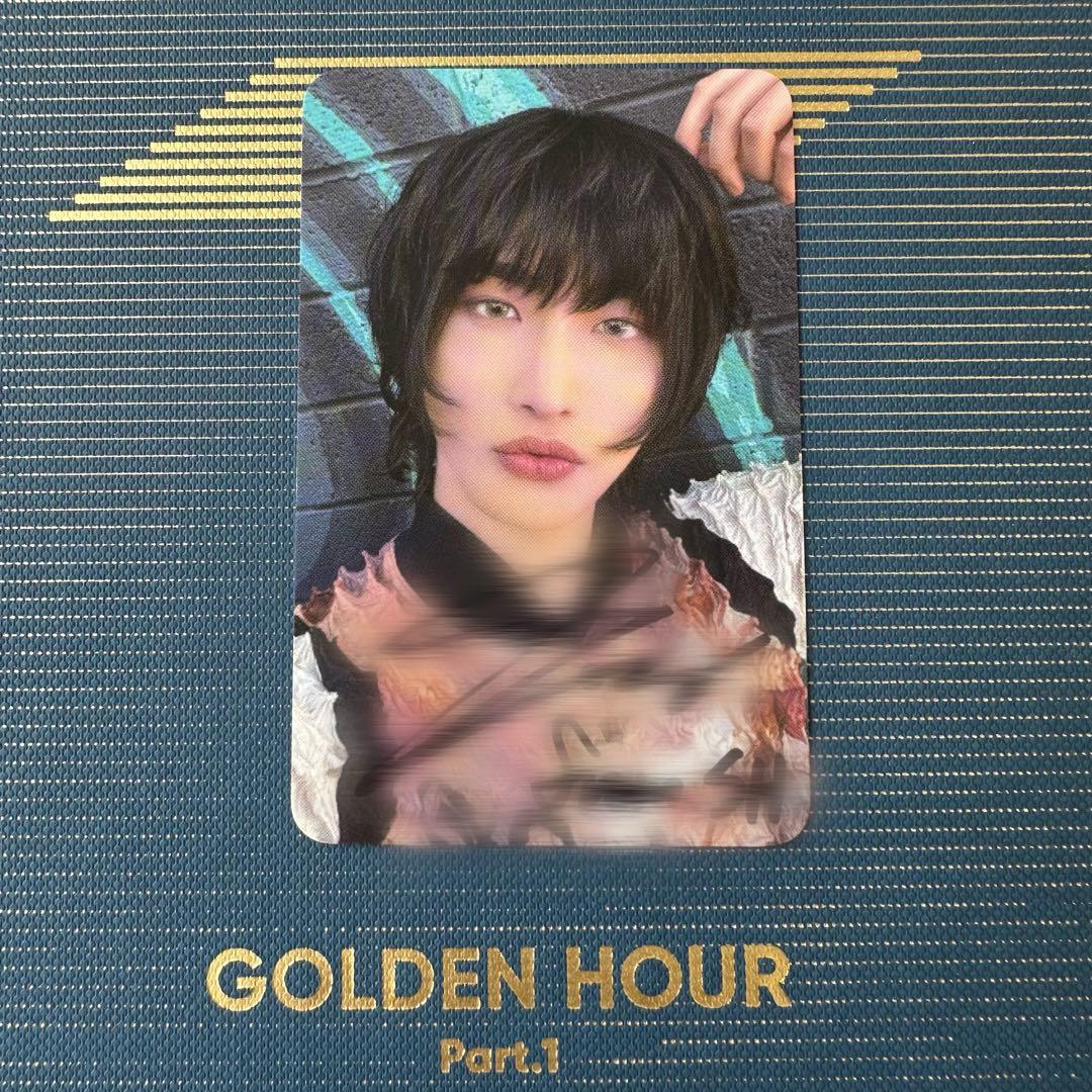 ATEEZ WORK ポップアップ トレカ 直筆サイン ソンファ - メルカリ