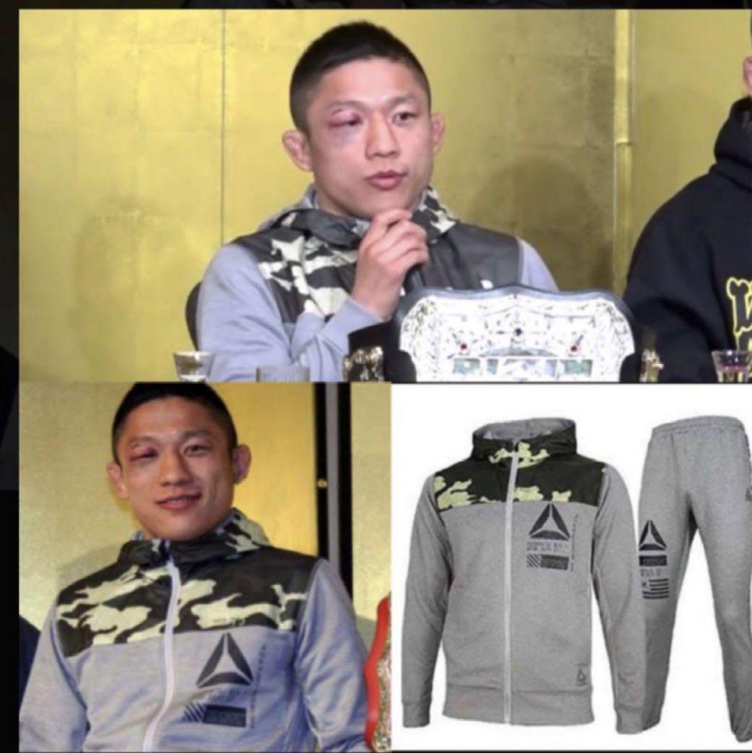 Reebok ジャージ上下 M 堀口恭司モデル - メルカリ