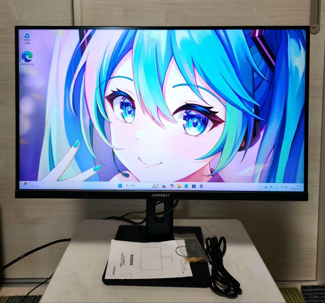 美品 JAPANNEXT 27インチ 4K 165Hzゲーミングモニター - メルカリ
