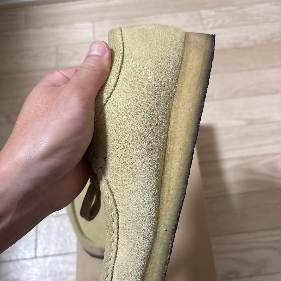 CLARKS クラークス　ワラビー　ベージュ　26.5cm