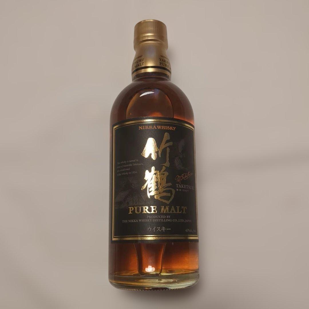 NIKKA 竹鶴 ピュアモルト 黒ラベル 500ml 43% - メルカリ
