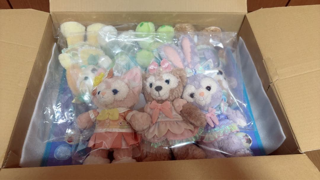 カラフルハピネスダッフィー＆フレンズ バケパ限定ポージープラッシー7