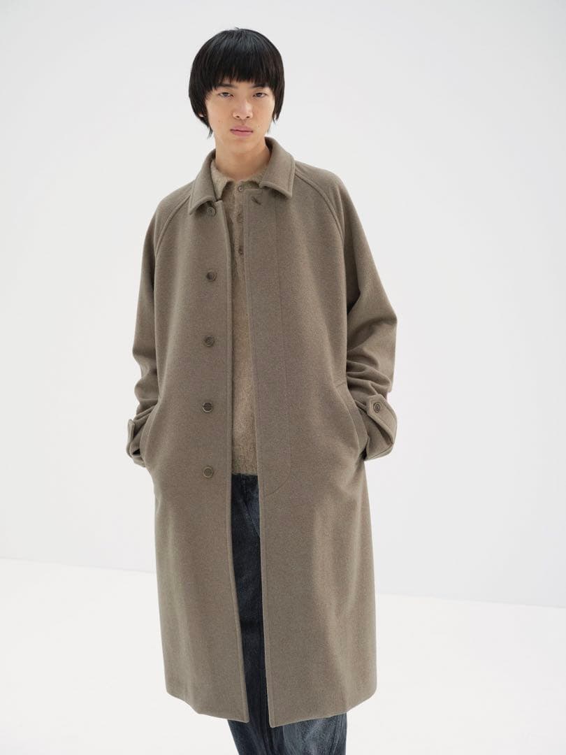 Auralee MOSSER SOUTIEN COLLAR COAT 24aw - メルカリ