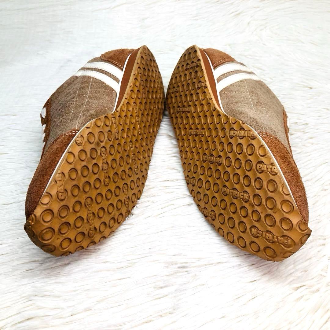 極美品】パトリック37アイリスベロア IRIS-VR 限定色 モカ キャメル