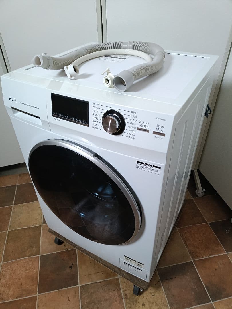アクア AQUA ドラム式洗濯機 8Kg AQW-FV800E 19年式 ヨドバシ.com - AQUA アクア ドラム式洗濯機 8kg 左開き ホワイト AQW
