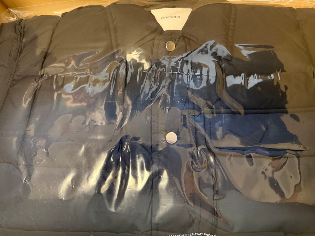 everyone down shirt jacket (BLACK)エブリワン - メルカリ