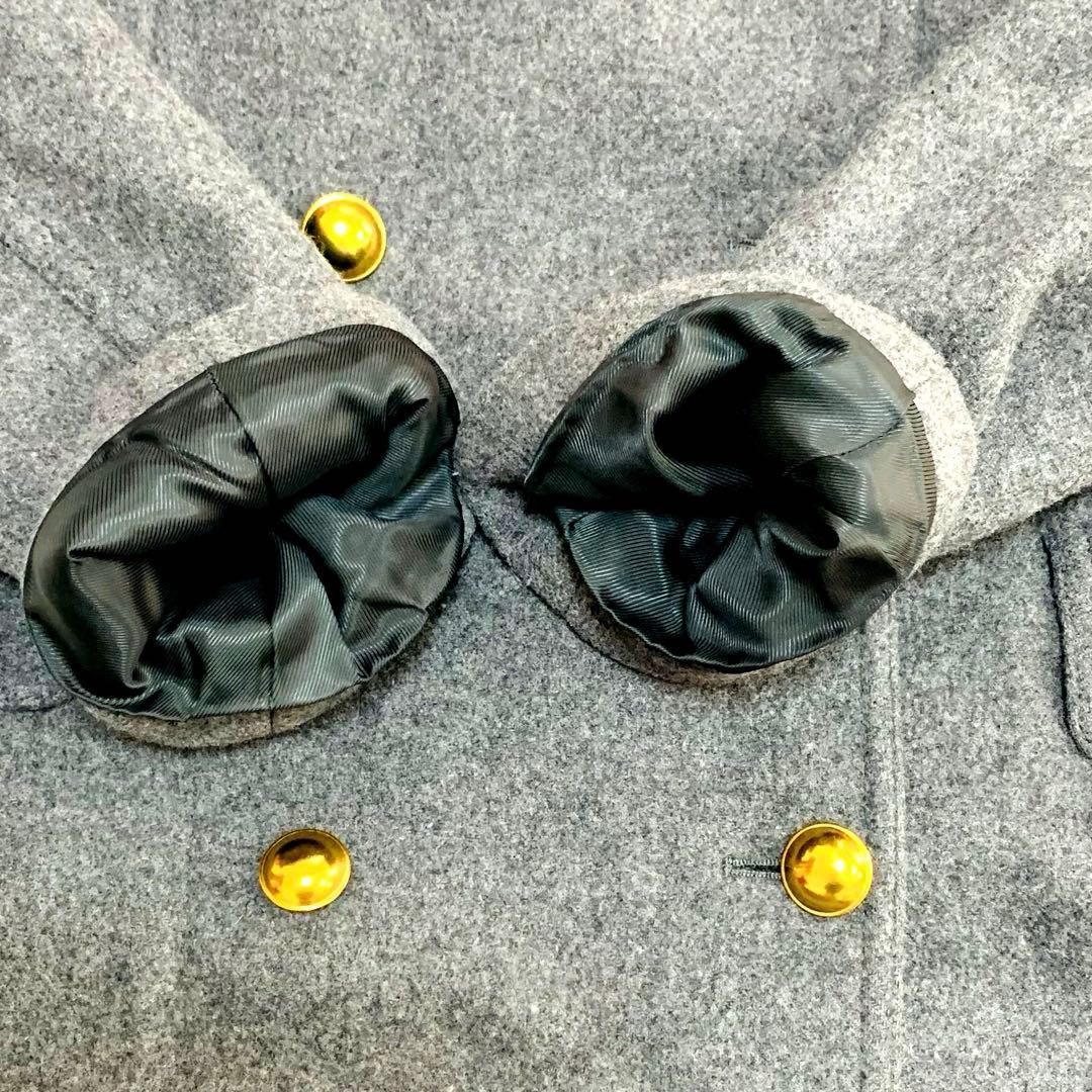 VERMEIL par iena メルトンミリタリー ロングコート 金ボタン - メルカリ