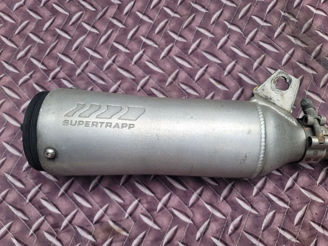XLR250 BAJA MD22 SUPERTRAPP スーパートラップマフラー - メルカリ