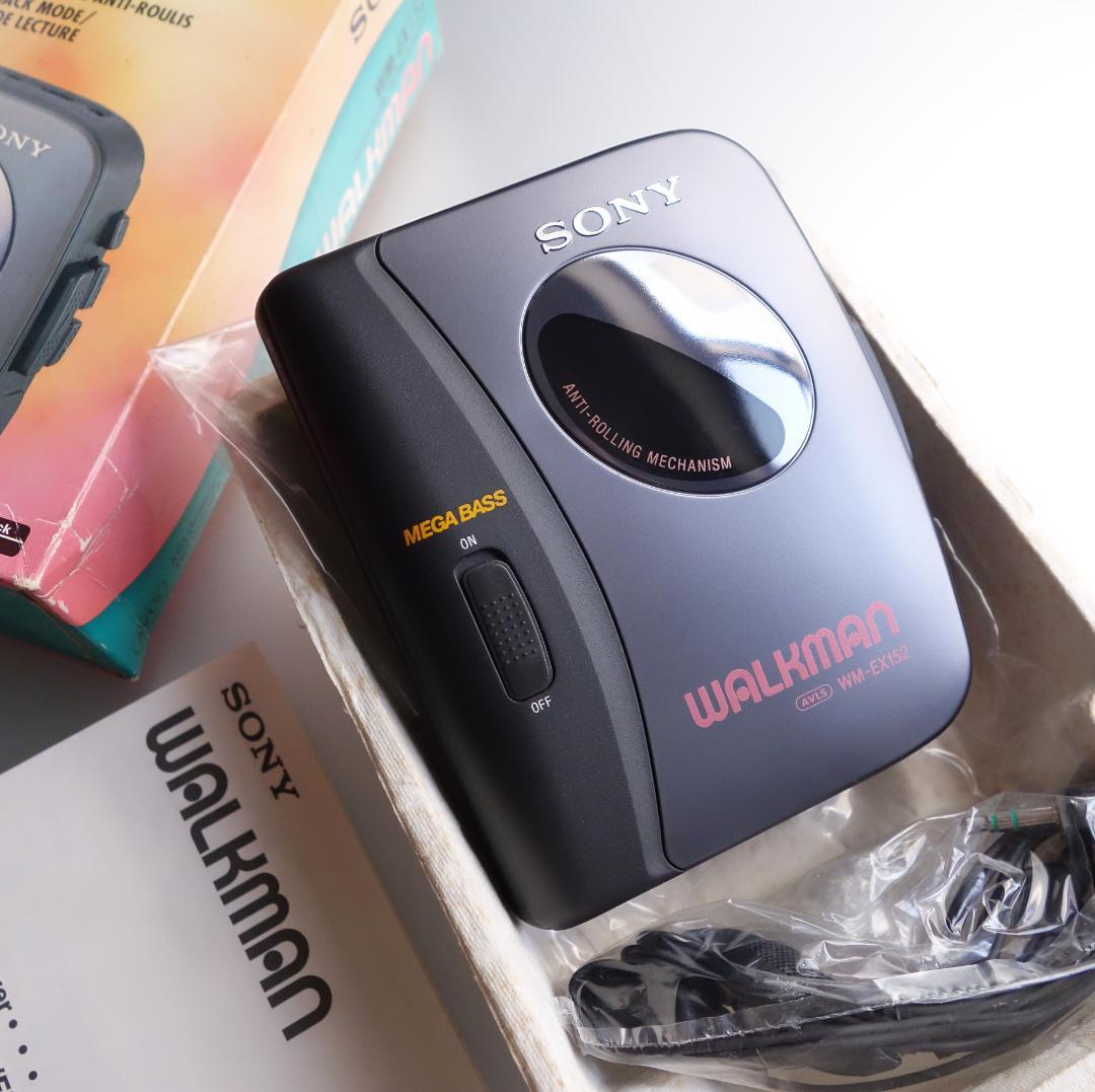 未使用動作品】WM-EX152 ソニー カセットテーププレーヤー