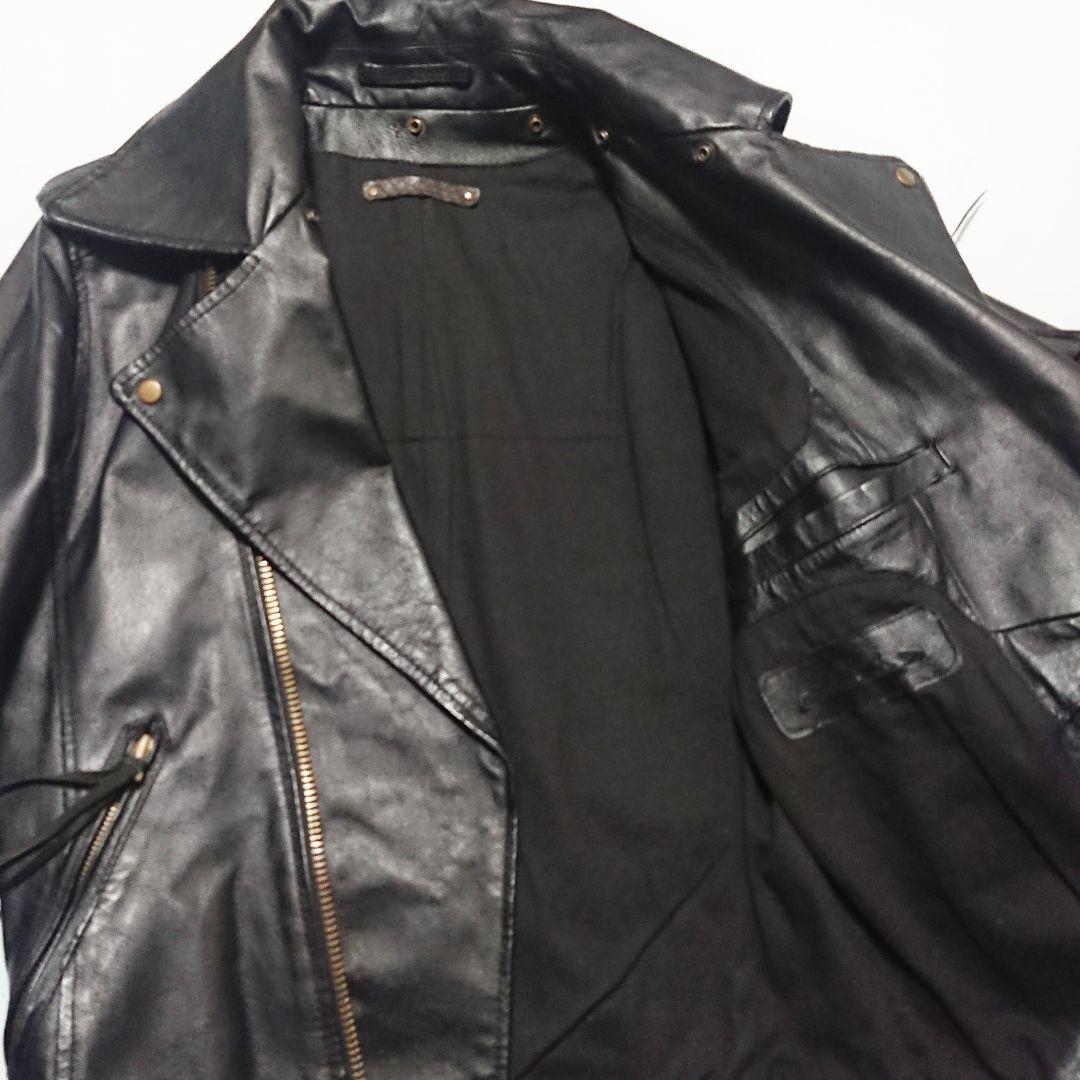 ゴアgoa ◇ライダースジャケット◇レザージャケット - メルカリ