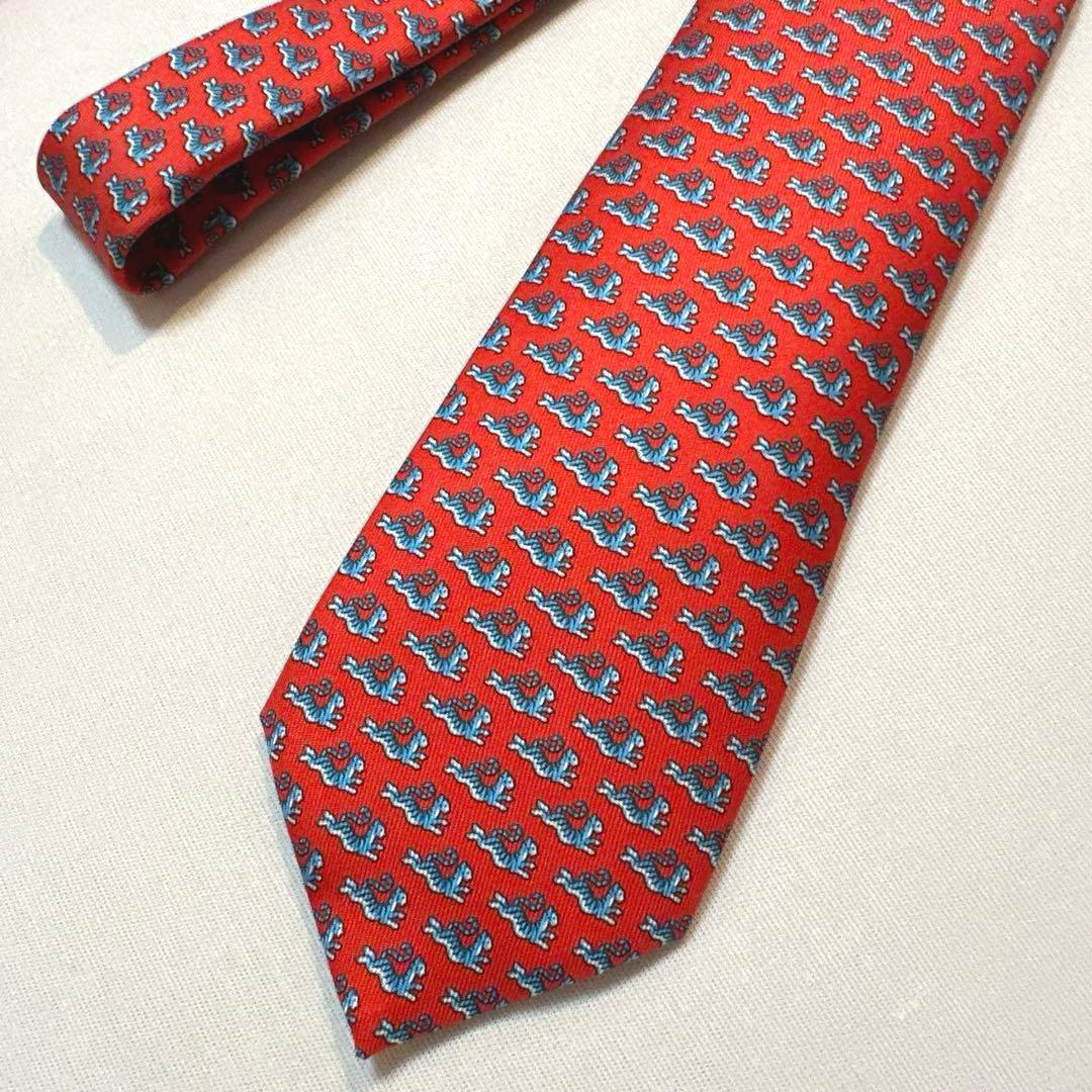 専用です。　　エルメス ネクタイ《ハッピー・タイガー》新品 未使用