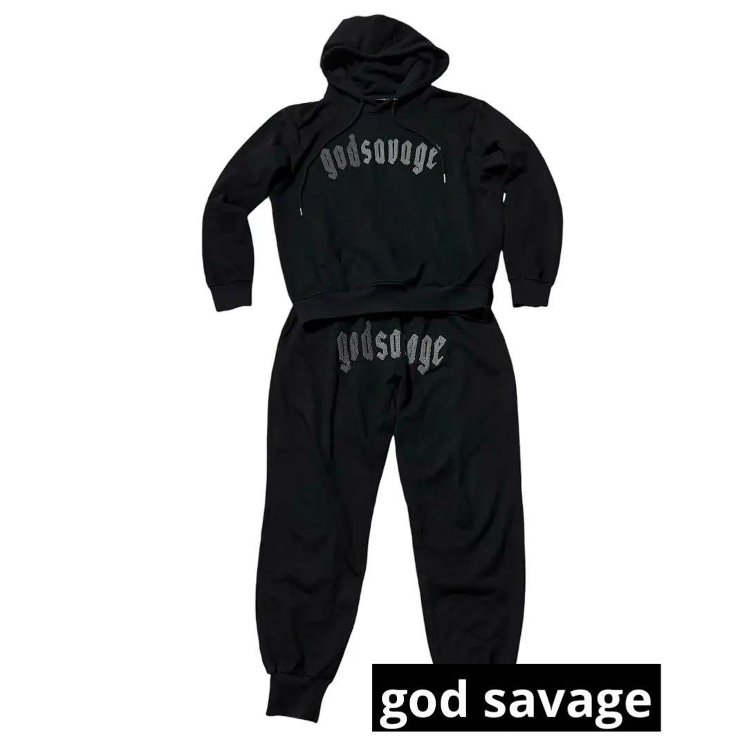 god savage セットアップ L - メルカリ