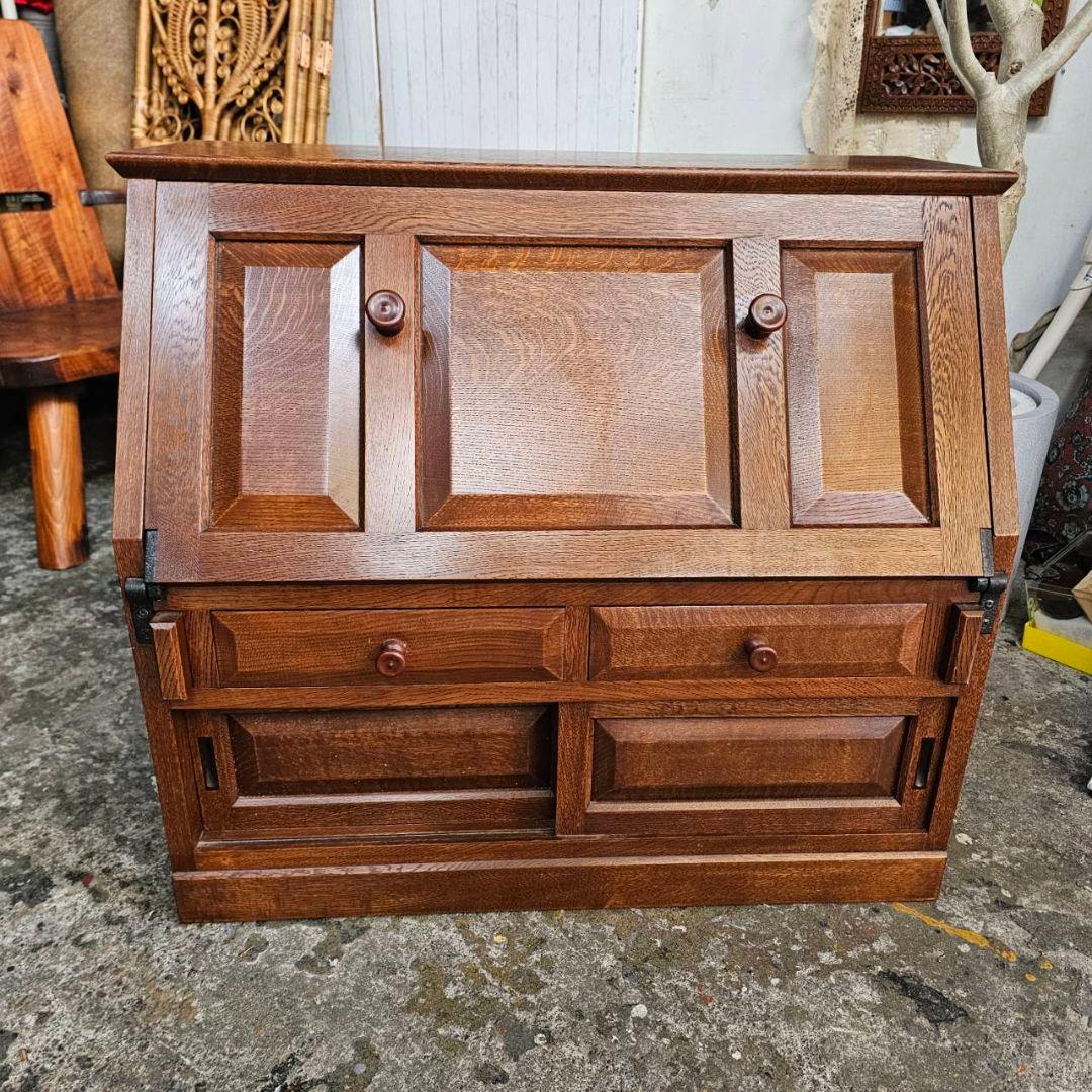 木製 ライティングビューロー 吉田璋也 鳥取民藝 辰巳木工 - メルカリ