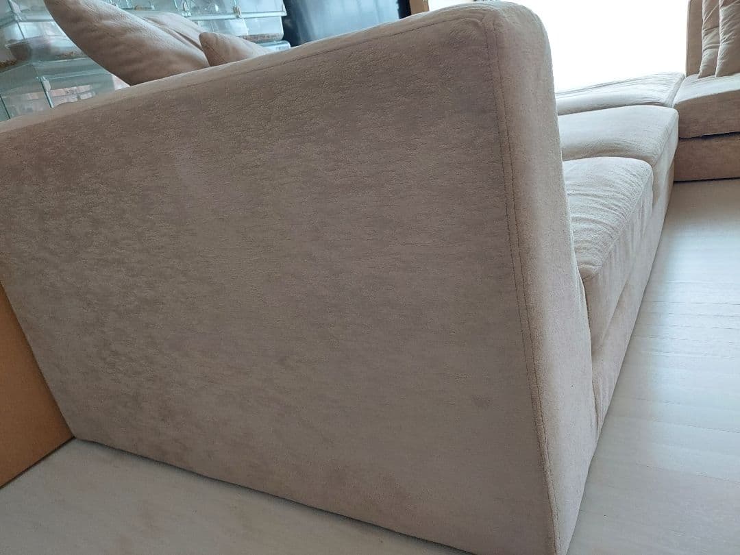 shoooko様専用】最終値下げ↓送料込み30000円ベージュコーナーソファー