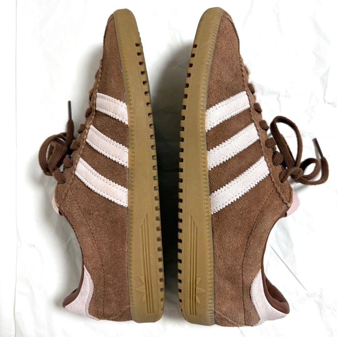【値下げ】アディダス スニーカー バミューダ 24.5cm ブラウン スエード