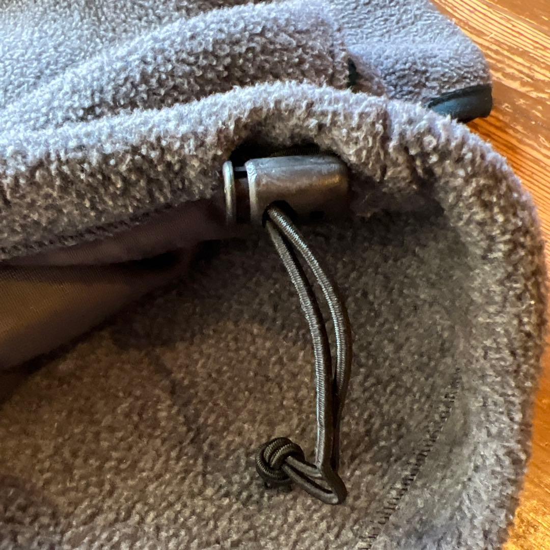 極美品USA製★ L.L.bean フリース スナップＴ★80s~90s