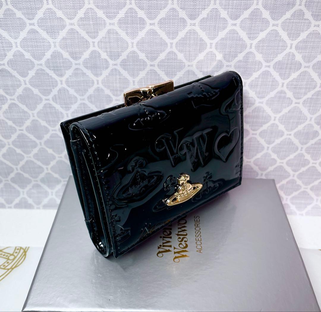 大人気✨️ショッパー付】新品 Vivienne Westwood 黒エナメル - メルカリ