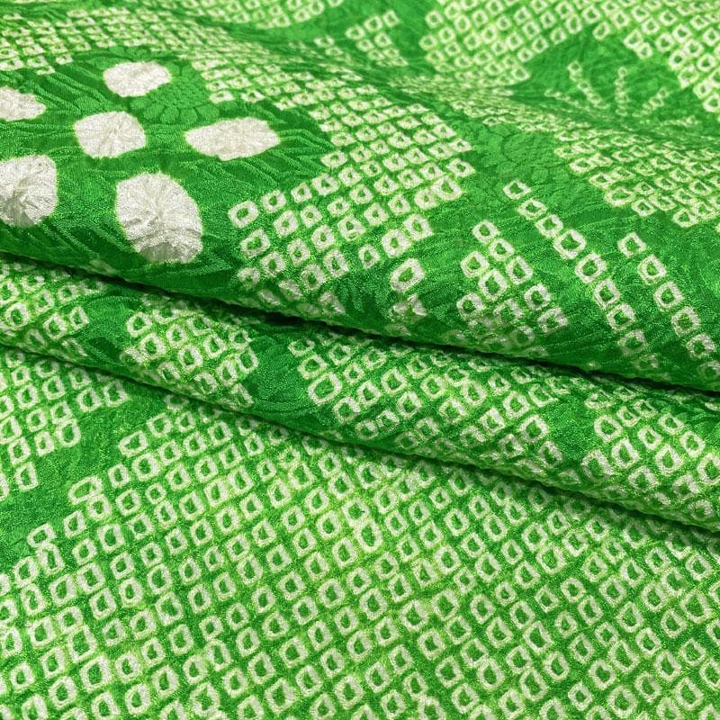 601aj56◎振袖のみ 総絞り ハーフ成人式 十三参り 梅 黄緑◎ - メルカリ