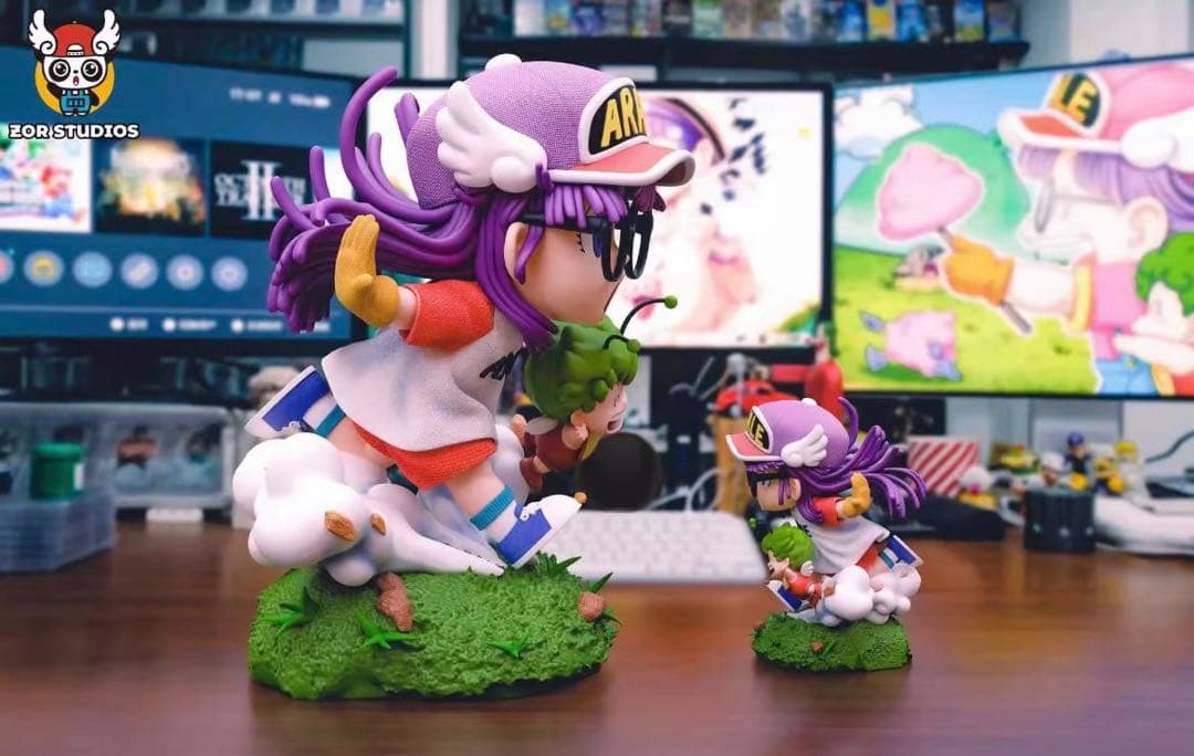 Dr.スランプ ZOR -STUDIO アラレ 3.5 1/2 フィギュア - メルカリ