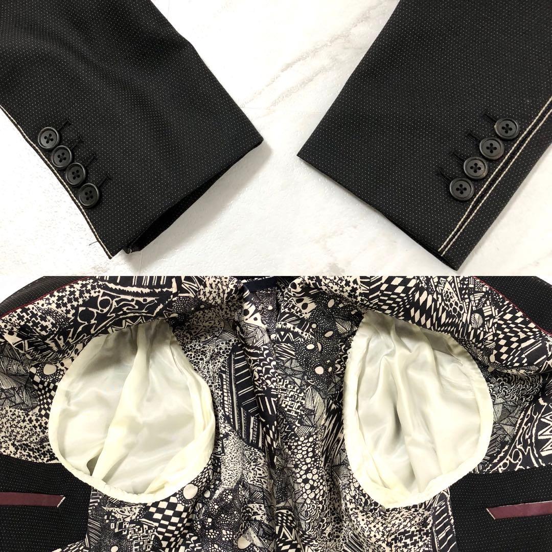 希少✨ポールスミスコレクション シングルスーツ 裏地総柄 サイド