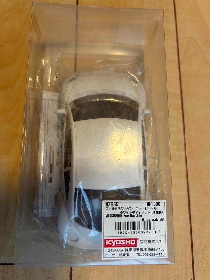 激レア！ ミニッツ ビートル ホワイトボディ オートスケール 4台