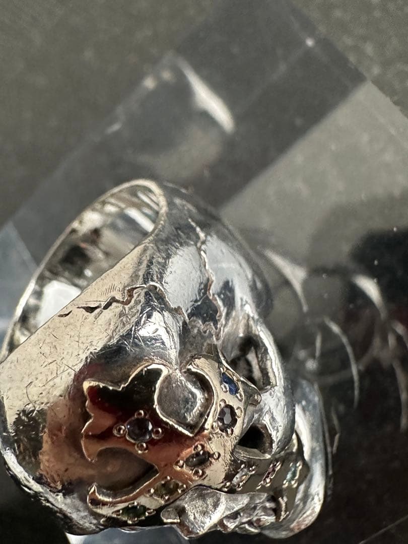 ナンバーナイン × マジカルデザイン K10クロス&エンブレム スカル