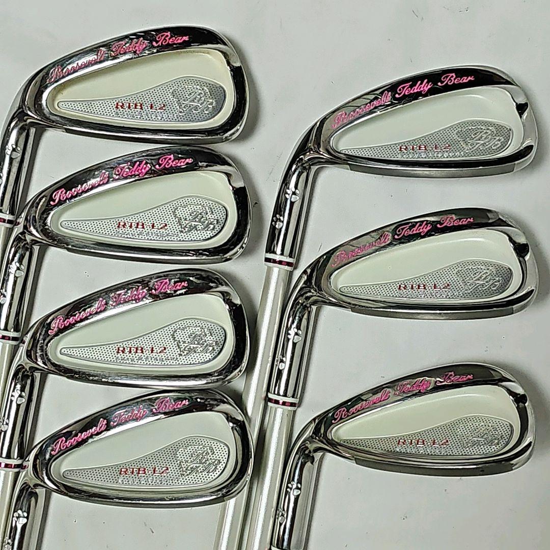 レフティ】レディース 左利き ルーズベルトテディベア ゴルフクラブ
