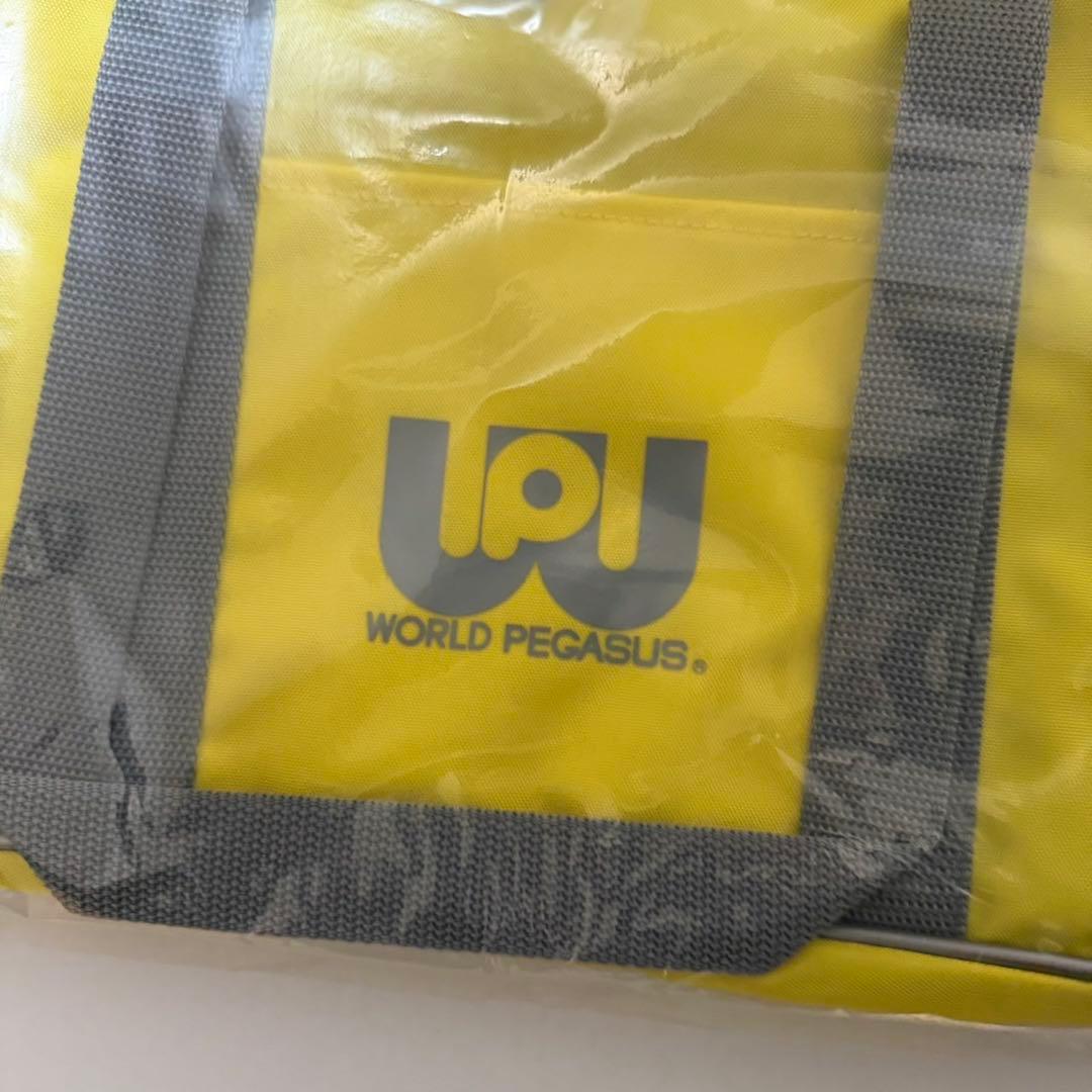 ⭐️新品未使用⭐️ワールドペガサス スクールバッグ 黄色 ワッペ