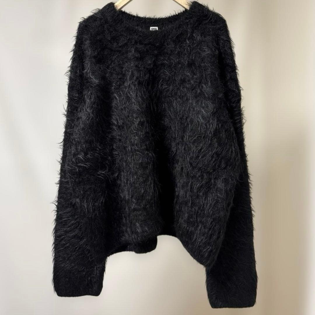 TOTEME ブラック シャギー ニット セーター - メルカリ