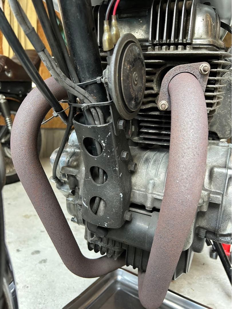 バブ ホーク2 マフラー 当時物 イノウエ丸菅 - メルカリ