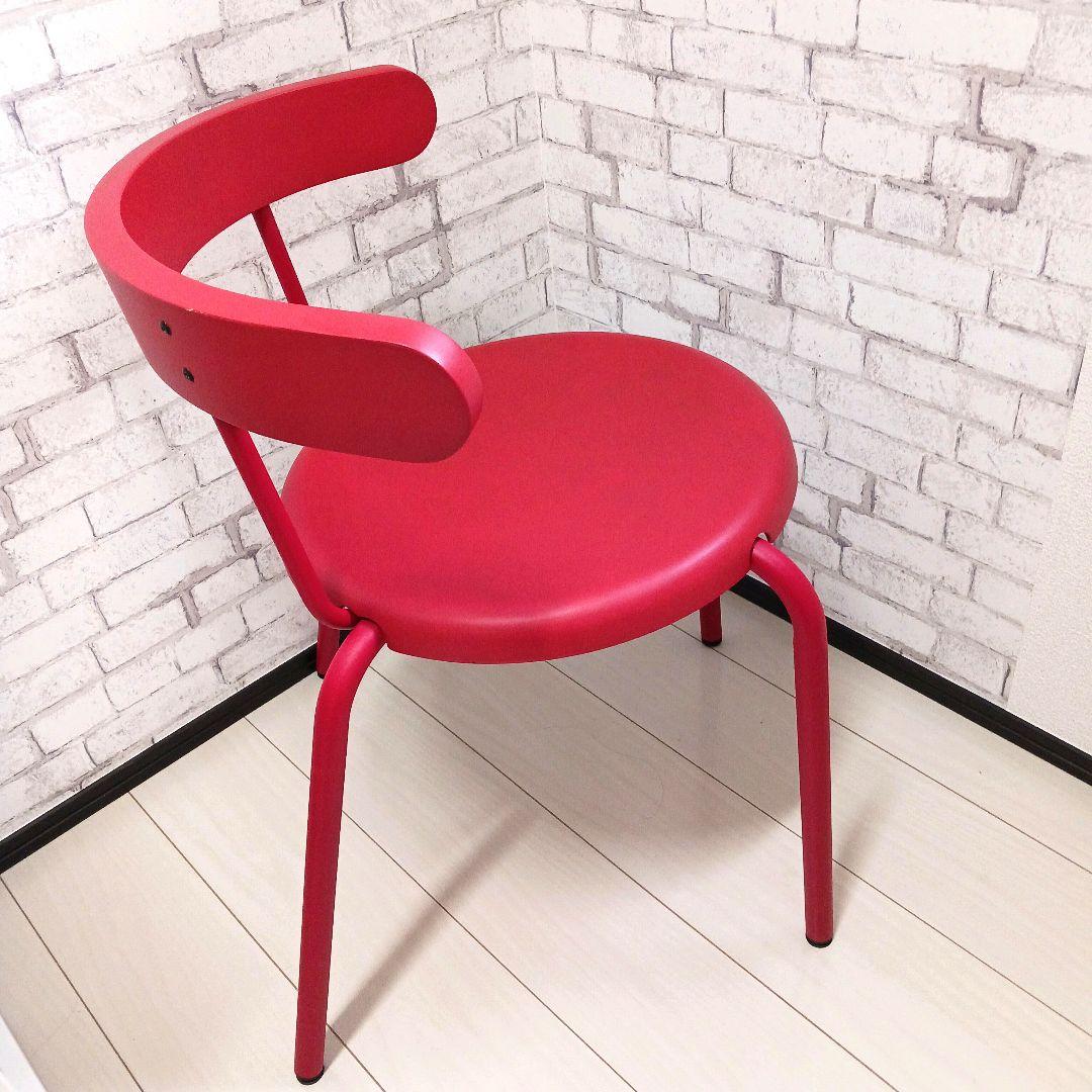 人気✨美品】IKEA イケア YNGVAR イングヴァルチェア レッド - メルカリ