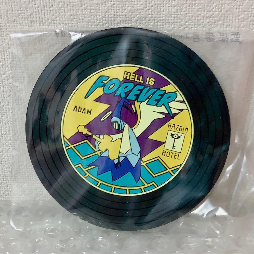 新品】 ハズビンホテル 一番くじ G賞 レコード風ラバーコースター