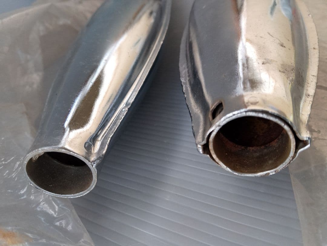 ホンダ 純正部品マフラー2個セット MADE IN JAPAN(あ18) - メルカリ