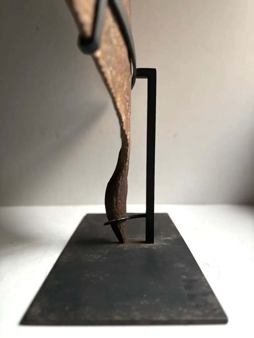 566 骨董 アンティーク アフリカ ナイジェリア アンガス族 貨幣 鉄製