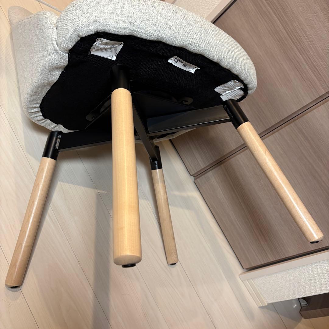 美品】 IKEA JANOLOF ヤンオロフ 2脚セット - メルカリ