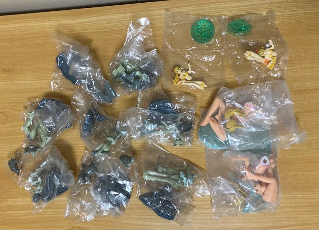 海物語・大工の源さん・モンスターハウス・吉宗 フィギュアセット